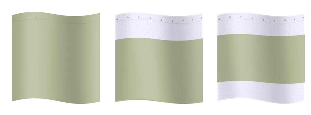 Shower Curtain Configurations